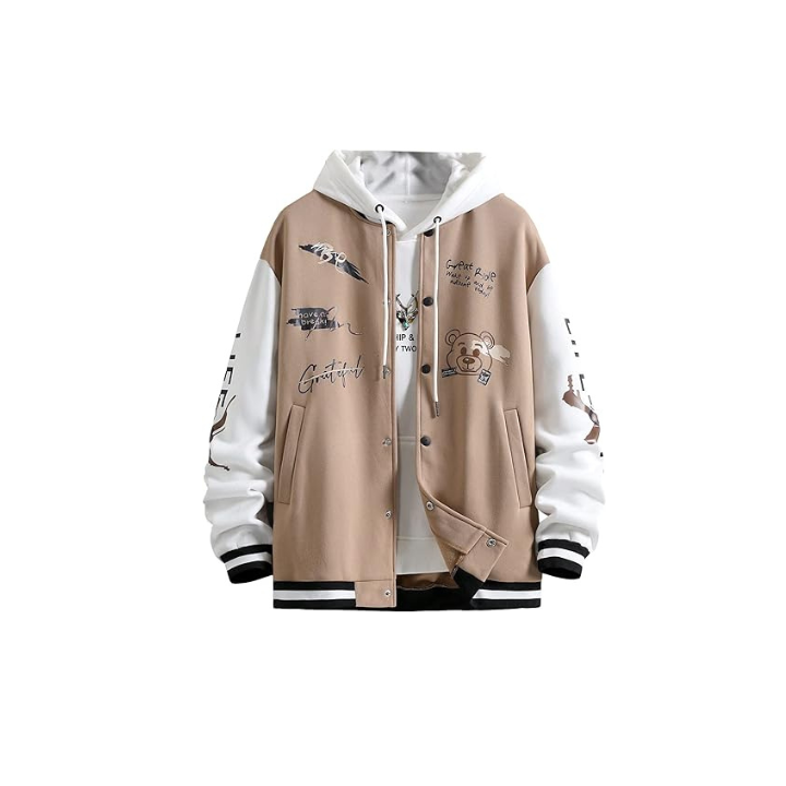 Men's Slogan Graphic Button - Image 3